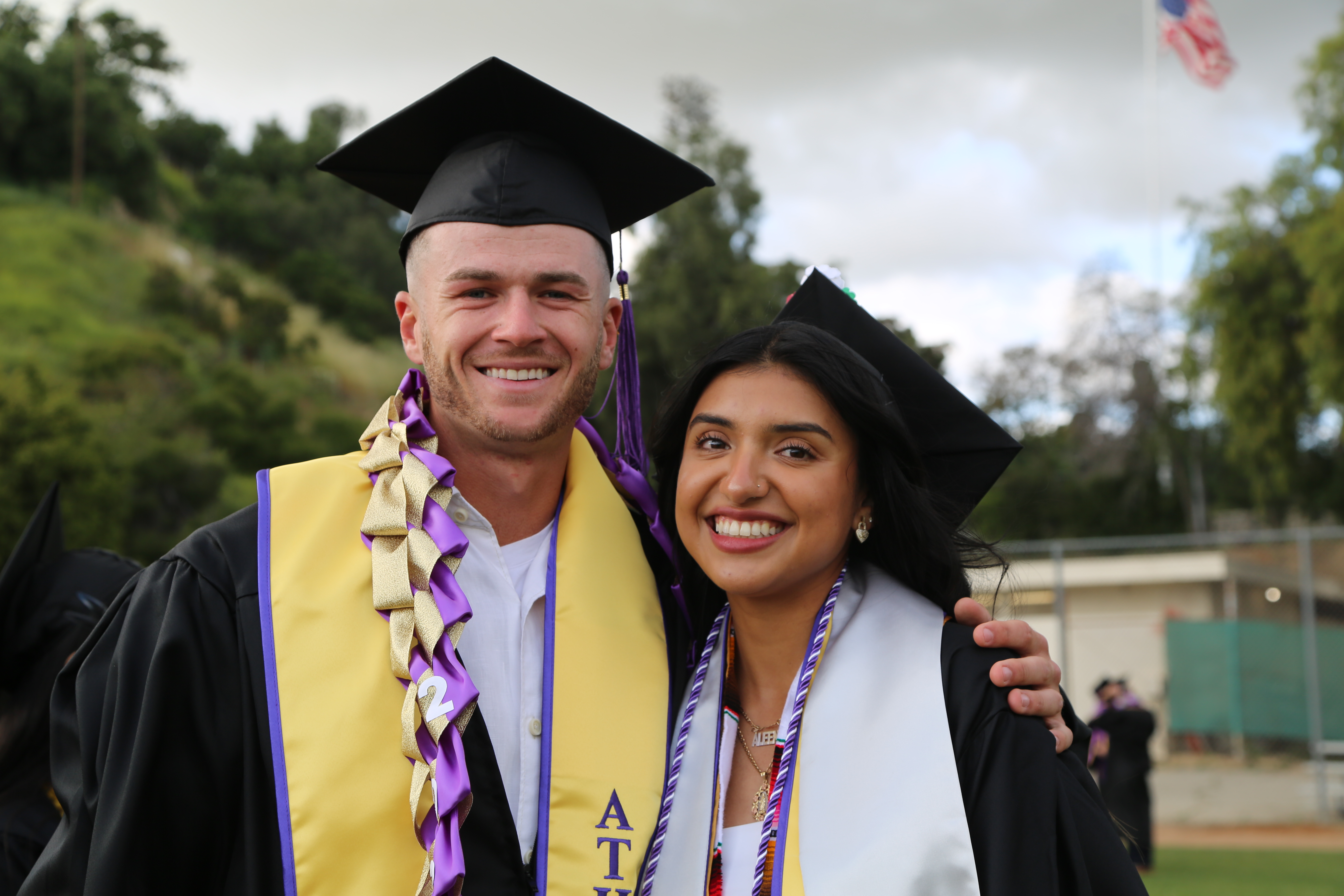 Two graduates from Whittier College