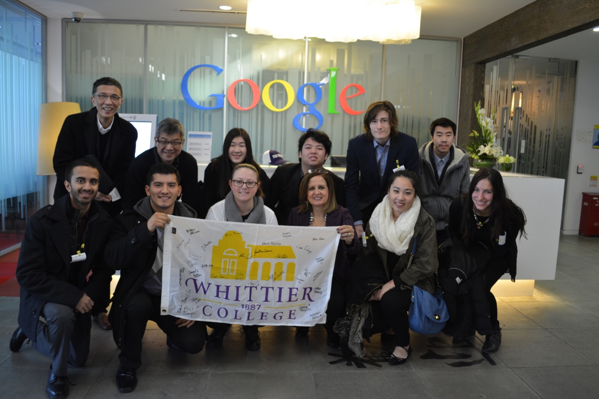 Google, China, Whittier College