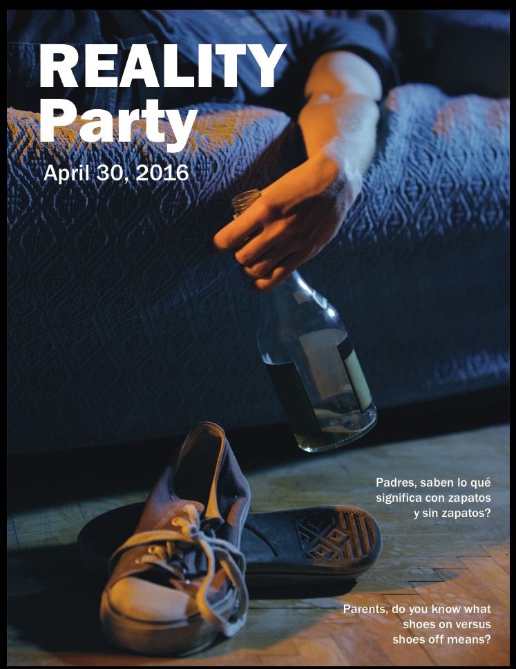 Reality Party Event, Social Work, Teen Drinking