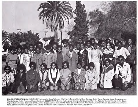 Whittier College Black Student Union 1971