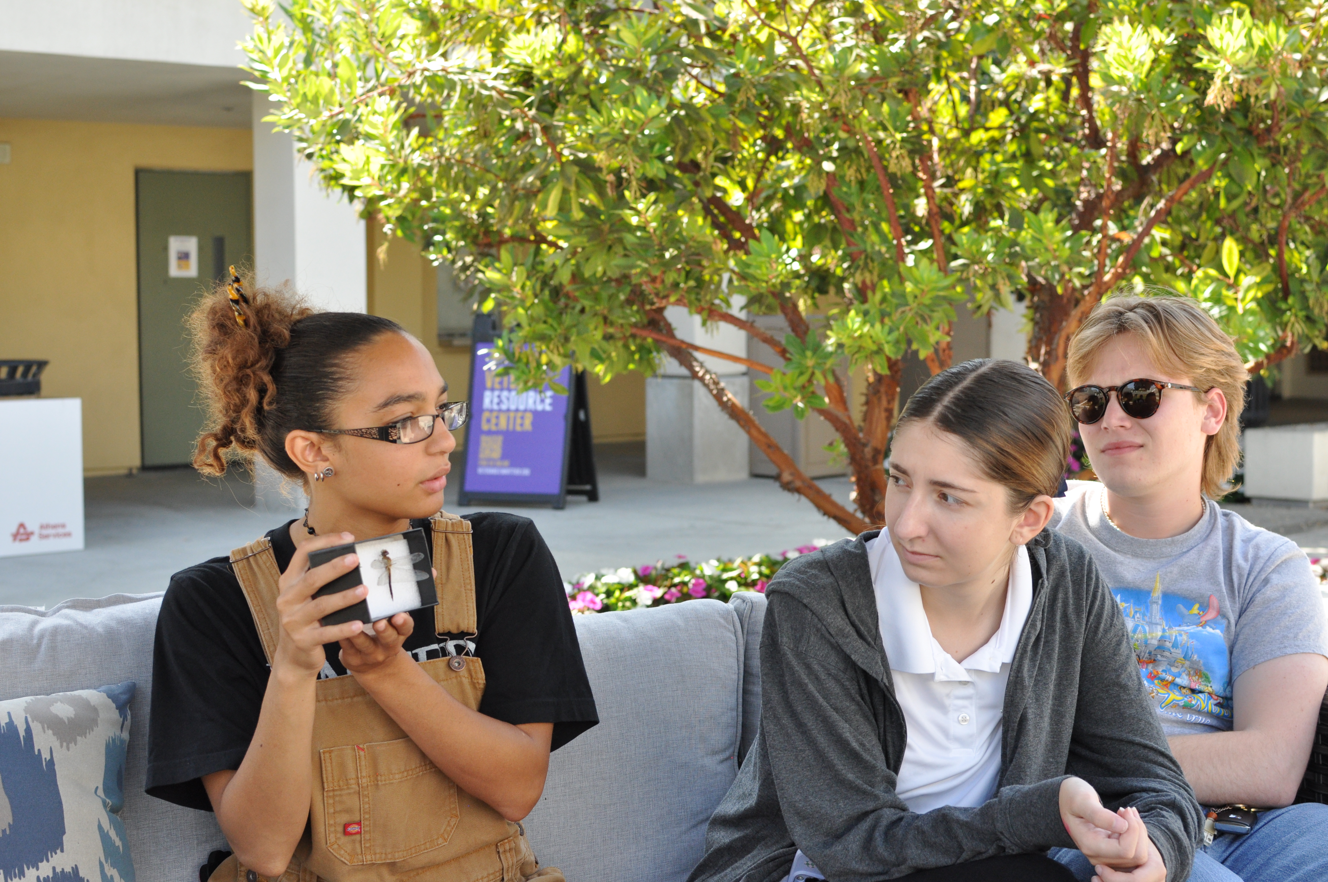 Whittier College’s Bug Club meets and discusses insects.