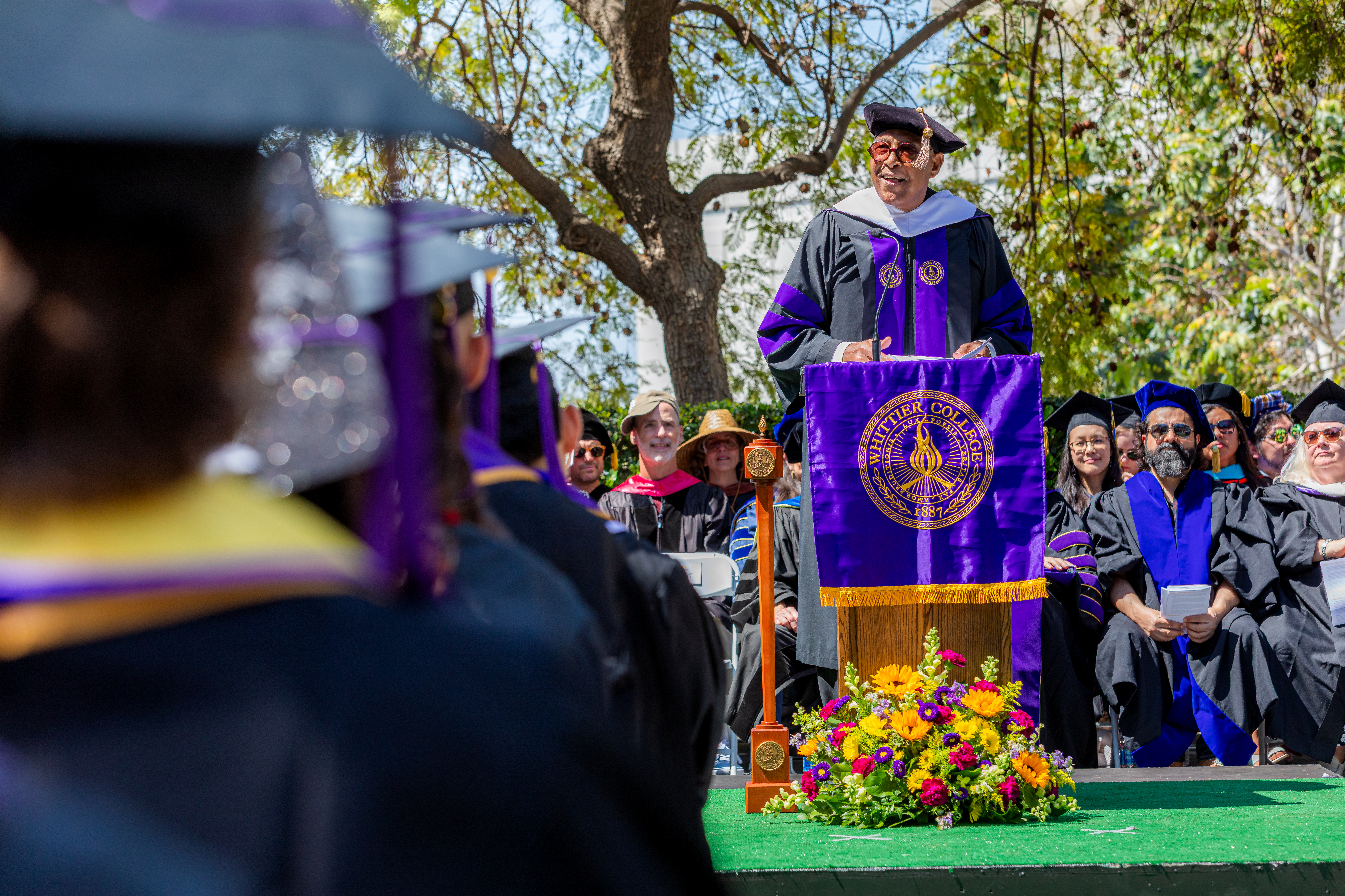  Keynote speaker J. Stanley Sanders ’63