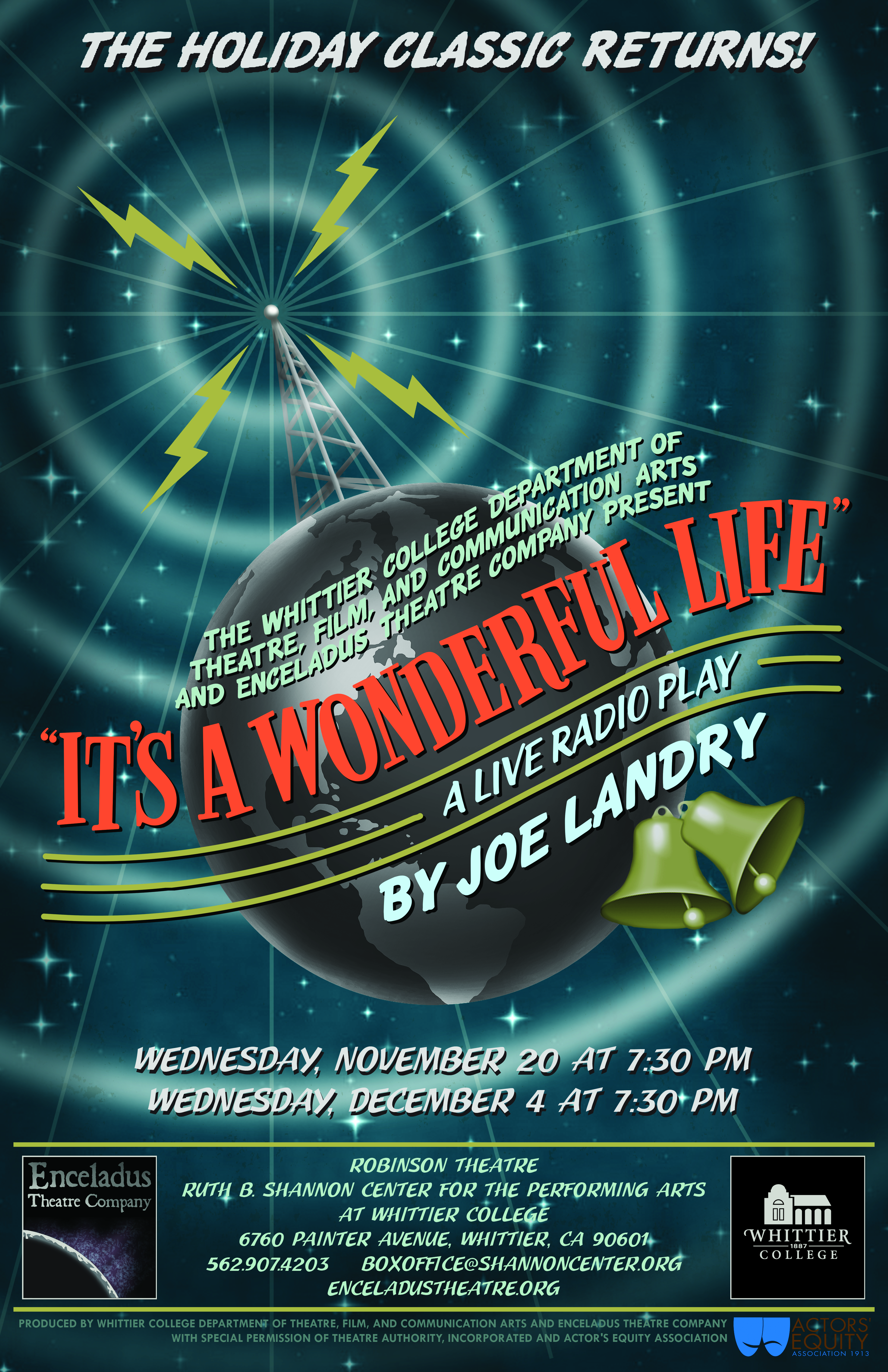 It’s a Wonderful Life: A Live Radio Play | Whittier College