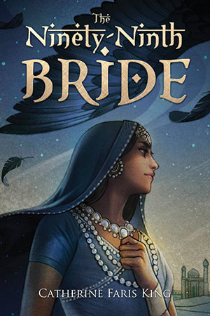 The cover of the novel The Ninety-Ninth Bride, showing a woman.