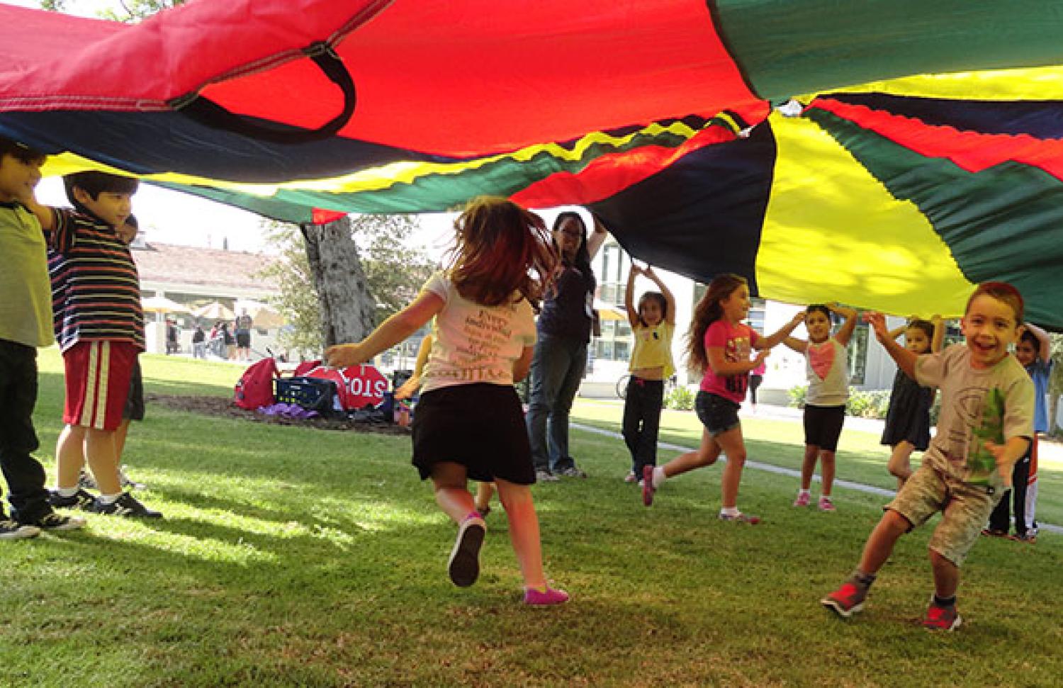 Children playing