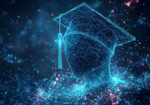 Digital image of a graduate