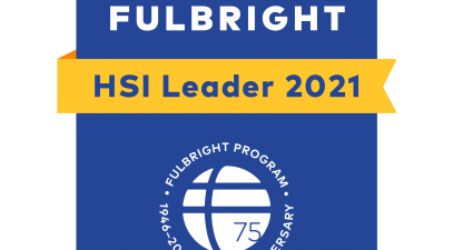 Fulbright HSI Leader 2021 badge