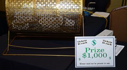 raffle ticket drum