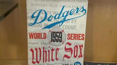 oe Price and his team at Institute for Baseball Studies curated a revolving World Series history exhibit at Whittier College’s Wardman Library – just in time for the Fall Classic on Friday, when the L.A. Dodgers meet the New York Yankees. | Ryan Carter/Whittier Daily News