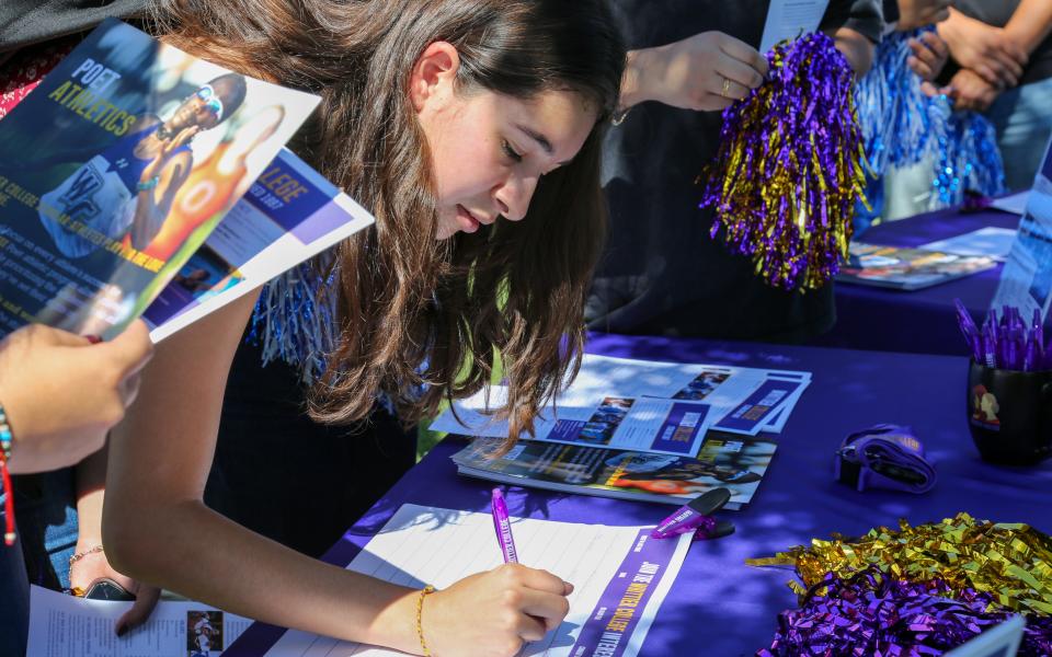 Scenes from the El Rancho High School event.