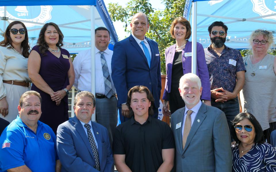 Scenes from the El Rancho High School event.