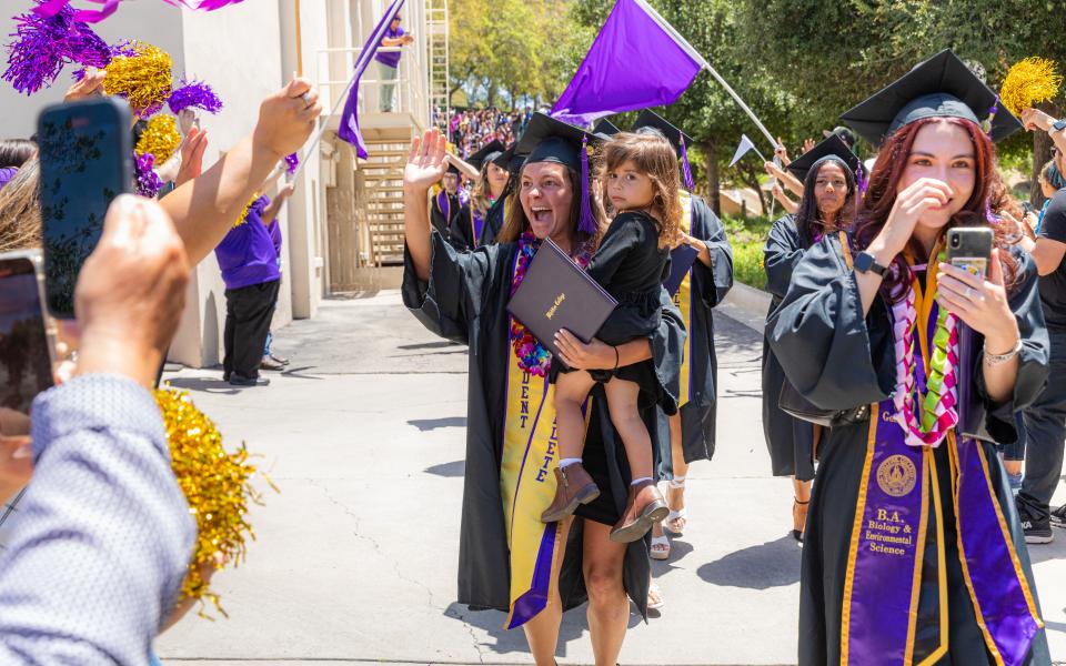 Scenes from Whittier College’s 122nd Commencement, Thursday, May 15, 2025