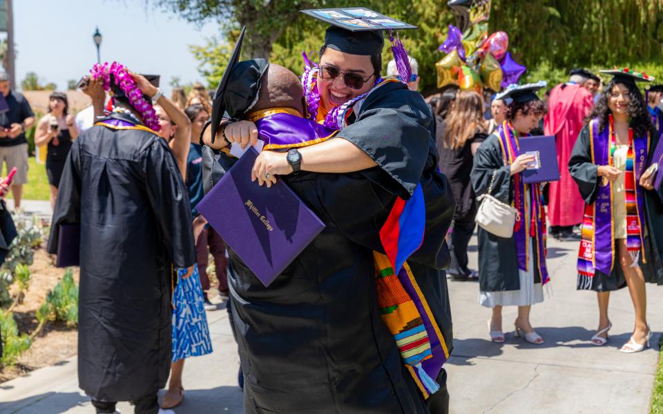 Scenes from Whittier College’s 122nd Commencement, Thursday, May 15, 2025